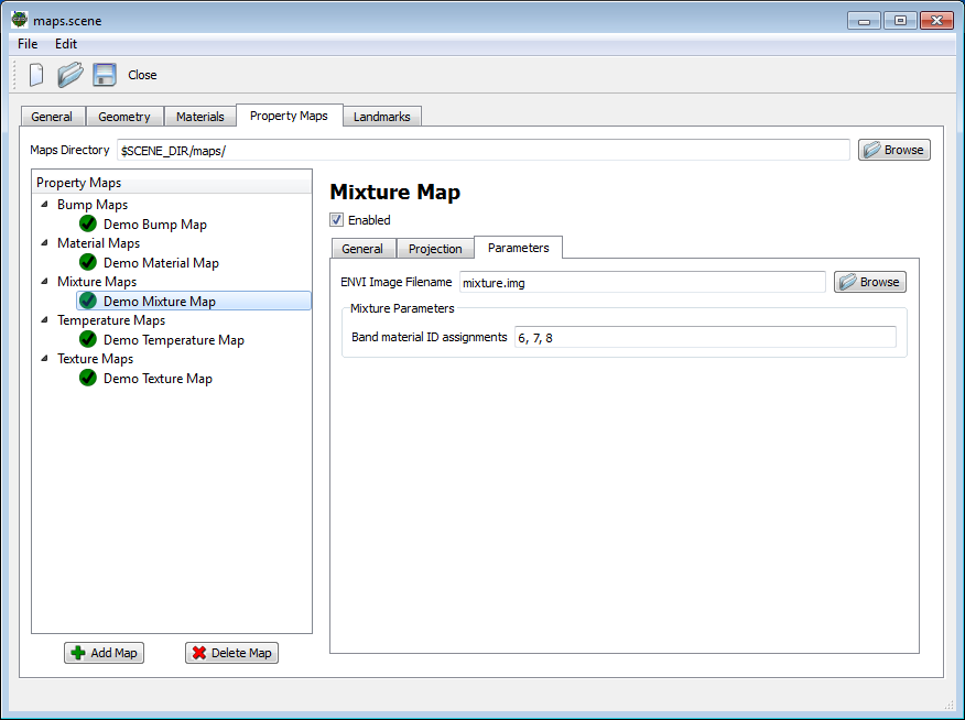 mixture map